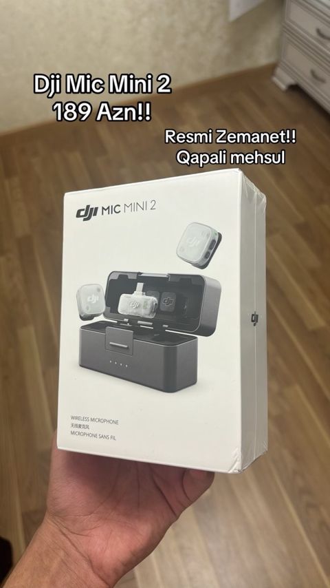Dji Mic Mini 2 — 189 ₼ · Bakı · Səs texnikası Dji Mic Mini 2 — Bakı