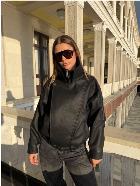 Qadınlar üçün dəri gödəkçə 24737531, eko dəri, qara, ölçü L — 75 ₼ · Bakı · Mallar Qadınlar üçün dəri gödəkçə 24737531, eko dəri, qara, ölçü L — Bakı