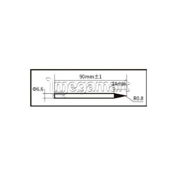 Lehimləmə apatatı üçün ucluq Pro'skit 5SI-126T-7B SI-126-80 Replacement Tip — Lehimlə avadanlığı, Bakı (2)