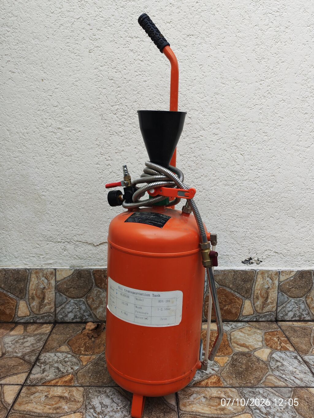 Yağ doldurma və nəqletmə avadanlıqları dəsti 1) Yuchen əl nasoslu yağ — Avtoxidmət üçün, Gəncə (2)