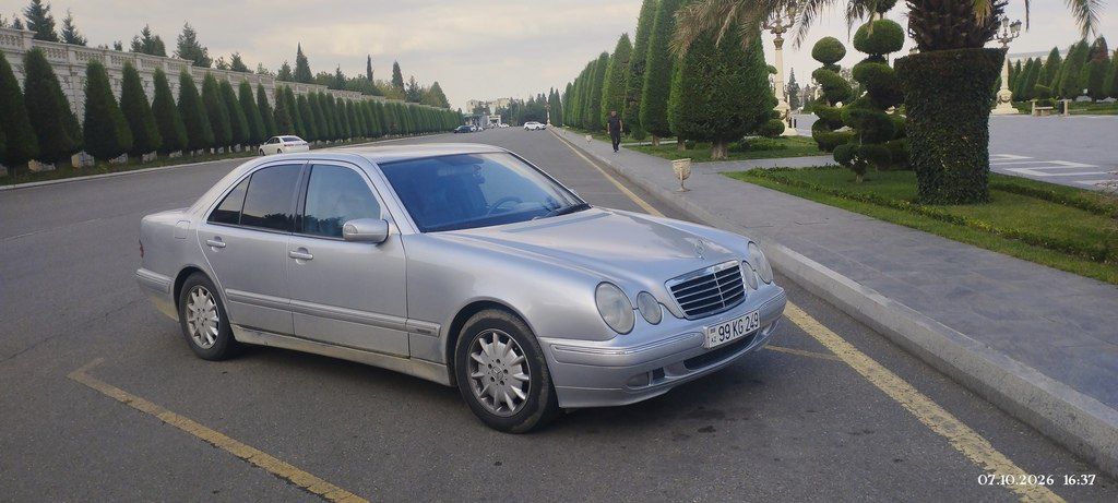 Mercedes E 240, 2.4 L, 2001 il, 254 749 km 99-KG-249 — Avtomobillər, Naftalan (2)