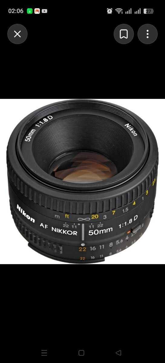 Nikon 50mm — Foto və video texnikası, Bakı