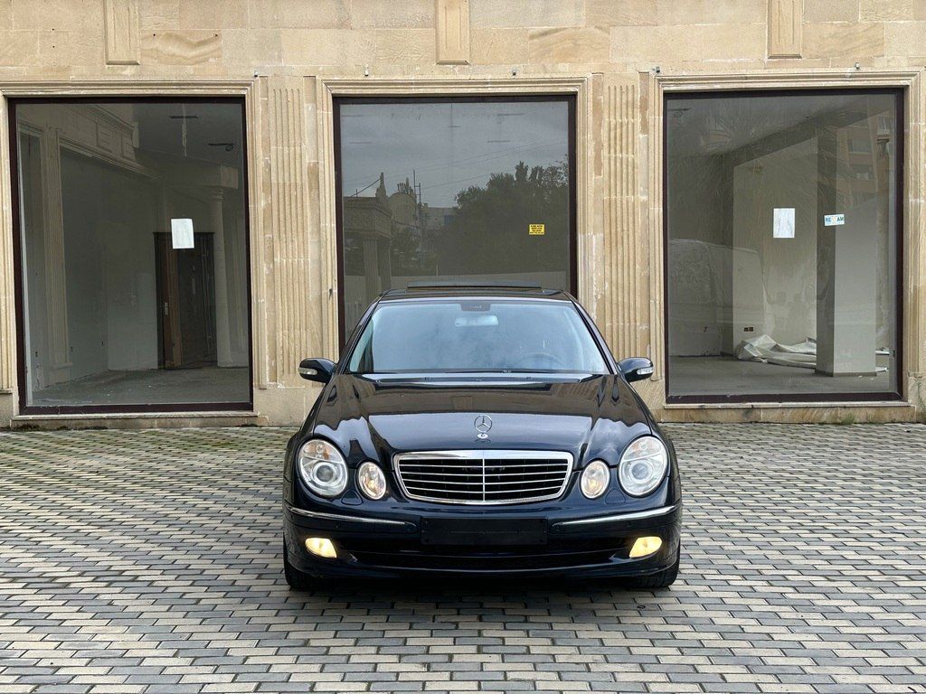 Mercedes E 220, 2.2 L, 2002 il, 304 000 km — Avtomobillər, Bakı (3)