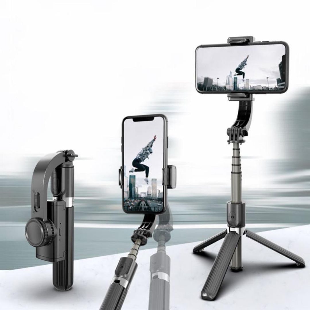 Smartfon üçün monopod stabilizator Gimbal Stabilizer L08 — Telefonlar və qadjetlər, Bakı (3)