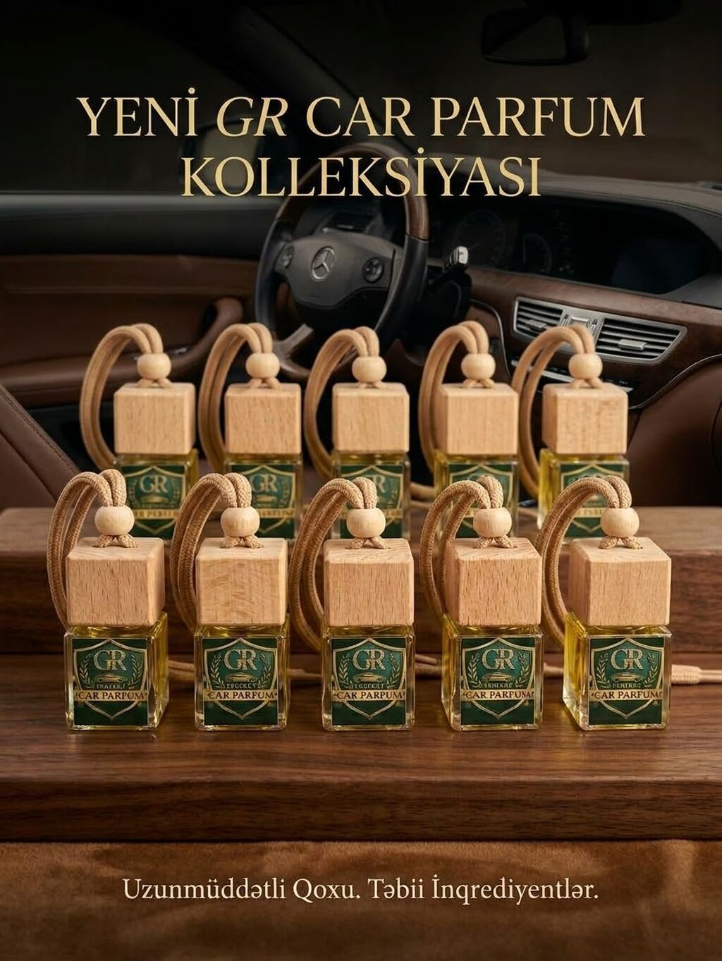 Yeni GR Car Parfum kolleksiyası - Avtomobil üçün asma ətir şüşələri — Avtomobil aromolayıcıları, Lənkəran