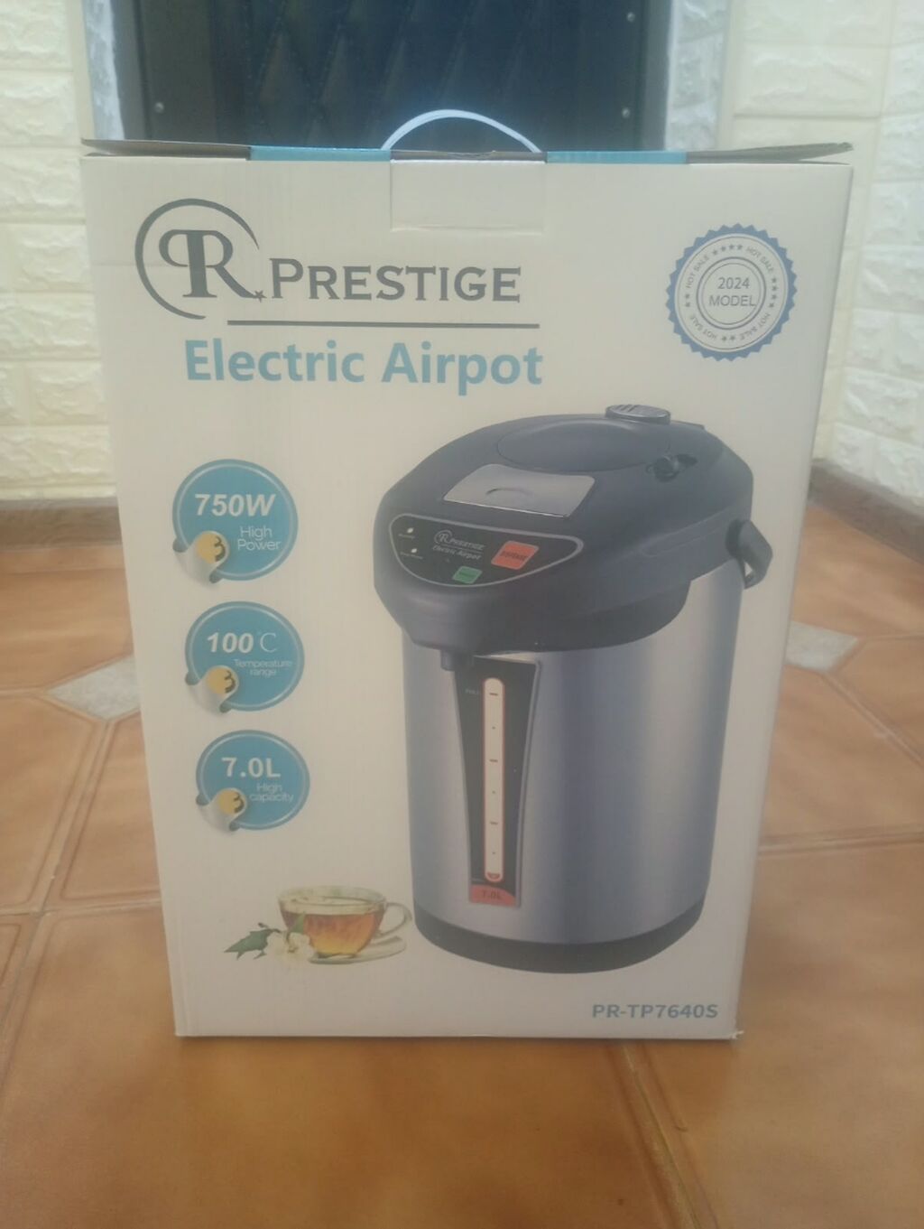 Prestige Electric Airpot PR-TP7640S - Güc: 750 W - Temperatura — Elektrik çaydanları və termoslar, Bakı (3)
