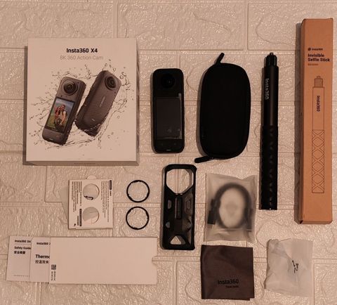Insta360 X4 İdeal vəziyyətdə Komplektasiya: Insta360 X4 360° — Bakı