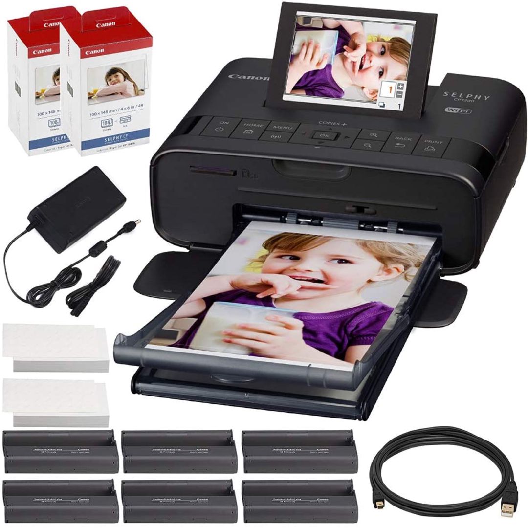 Printer canon selphy CP1300 black ruk 2234C011-N — Printerləri, Bakı (2)
