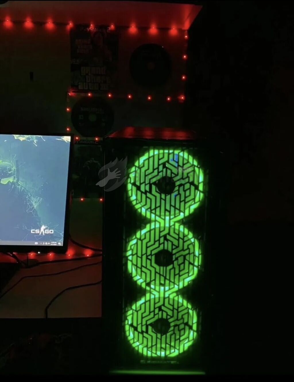 Gaming stolüstü kompüter seti Təcilii Satılır Elimyandi — Elektronika, Bakı (6)