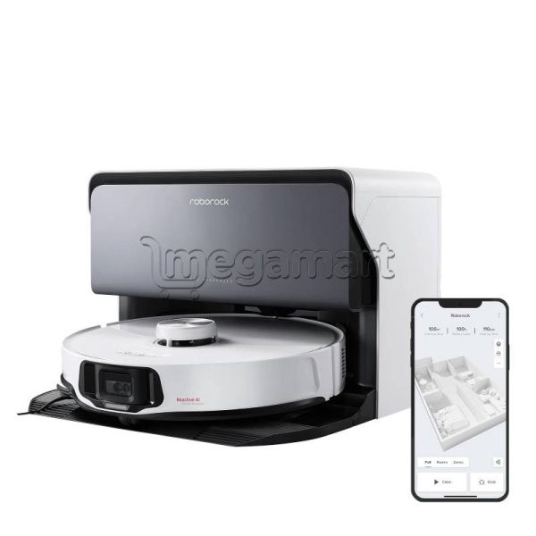 Robot tozsoran Roborock S8 MaxV Ultra White (S8MVU02-00) — Robot tozsoran, Bakı (2)