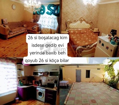 5999 Biləcəridə iki otaqlı ev kirayə verilir hər bir — Bakı