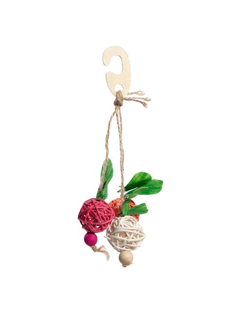Quşlar üçün oyuncaq Triol Şən bağ, 230 mm — Bakı