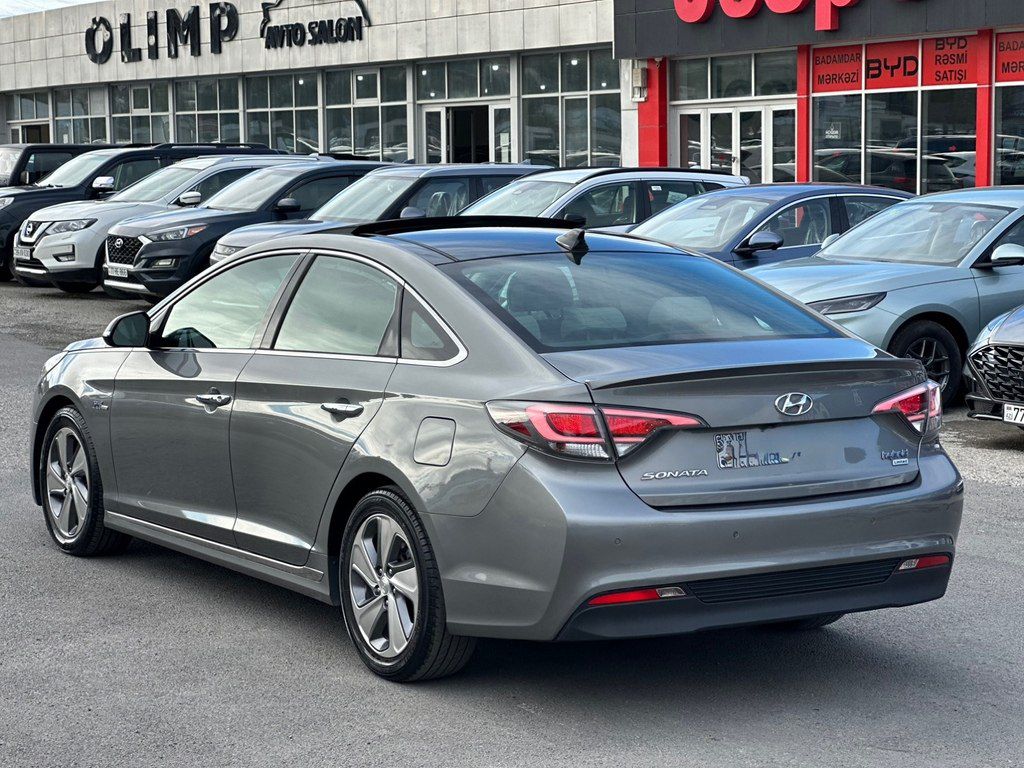Hyundai Sonata, 2.0 L, 9.8 kWh, 2017 il, 117 000 km — Avtomobillər, Bakı (5)