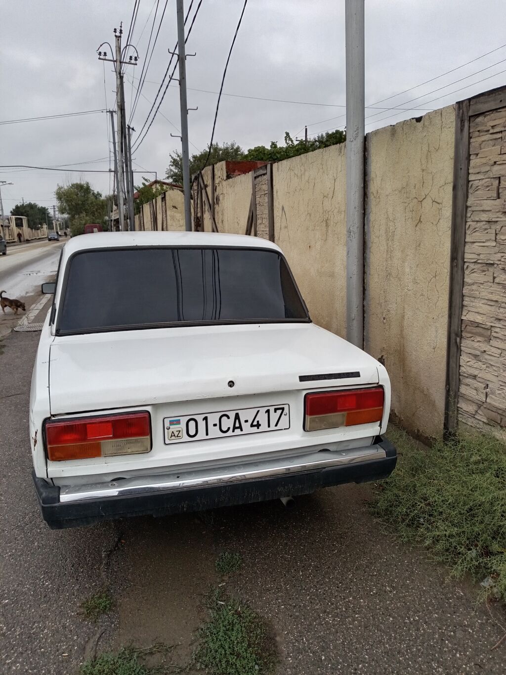VAZ (Lada) 2107: 1.5 l 1999 il 740000 km Sedan 01-CA-417 — Avtomobillər, Bakı (2)