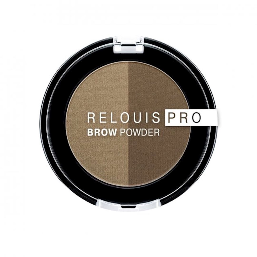 Qaşlar üçün kölgələr Relouis Pro Brow Powder ton 01 Blonde — Mallar, Bakı