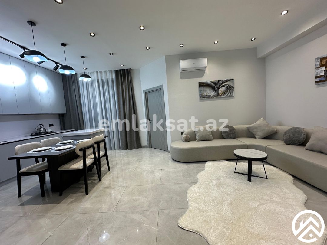 Kirayə (aylıq) 3 otaq yeni tikili 90 m², Nəsimi — Mənzil, Bakı (4)