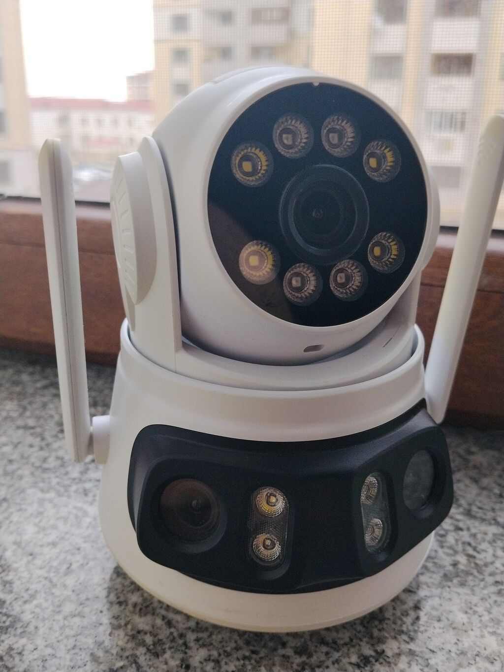 Wi‑Fi PTZ təhlükəsizlik kamerası - 2 ədəd güclü Wi‑Fi antenası ilə — Surveillance sistemləri, Pirəkəşkül (3)