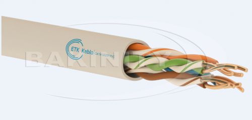 Lan kabel ETK Kablo Cat 5e U/utp PVC 305m — Kabel və naqillər, Bakı