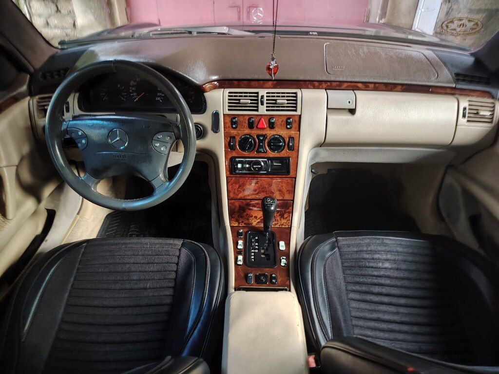 Mercedes E 220, 2.2 L, 1997 il, 499 900 km — Avtomobillər, Bakı (8)