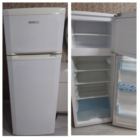 Beko ikiqameralı soyuducu - Yuxarıda dondurucu bölmə, aşağıda əsas — 220 ₼ · Bakı · Soyuducular Beko ikiqameralı soyuducu - Yuxarıda dondurucu bölmə, aşağıda əsas — Bakı