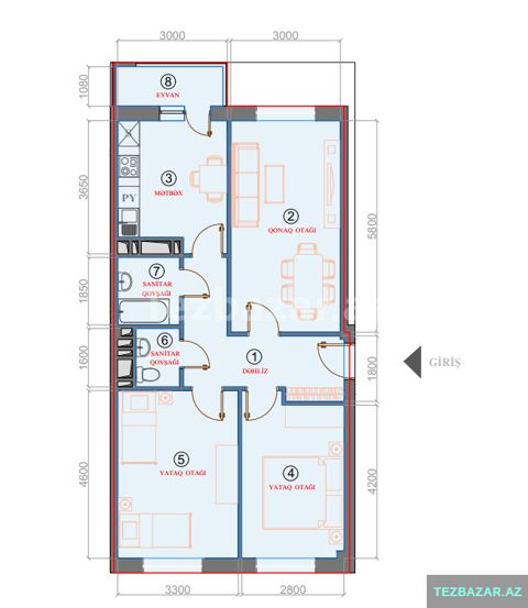 Hövsan Mida 2-də qanuni 3 otaq kupçalı və ipotekaya uyğun — 145 000 ₼ · Bakı · Mənzil Hövsan Mida 2-də qanuni 3 otaq kupçalı və ipotekaya uyğun — Bakı