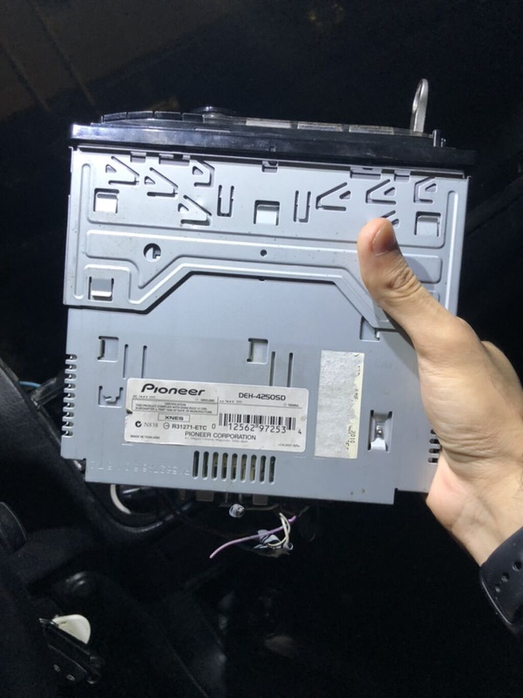 Pioneer DEH-4250SD avtomobil maqnitolası İdeal vezyetdedir, hər bir — Avtomobil akustikası, Bakı (2)
