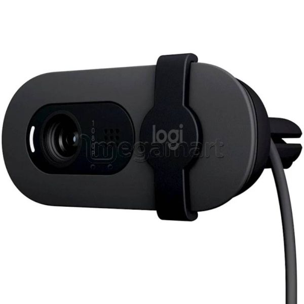 Veb kamera Logitech Brio 100 Full HD EMEA28-935 (960-001585), Graphite — Veb kameralar, Bakı (3)