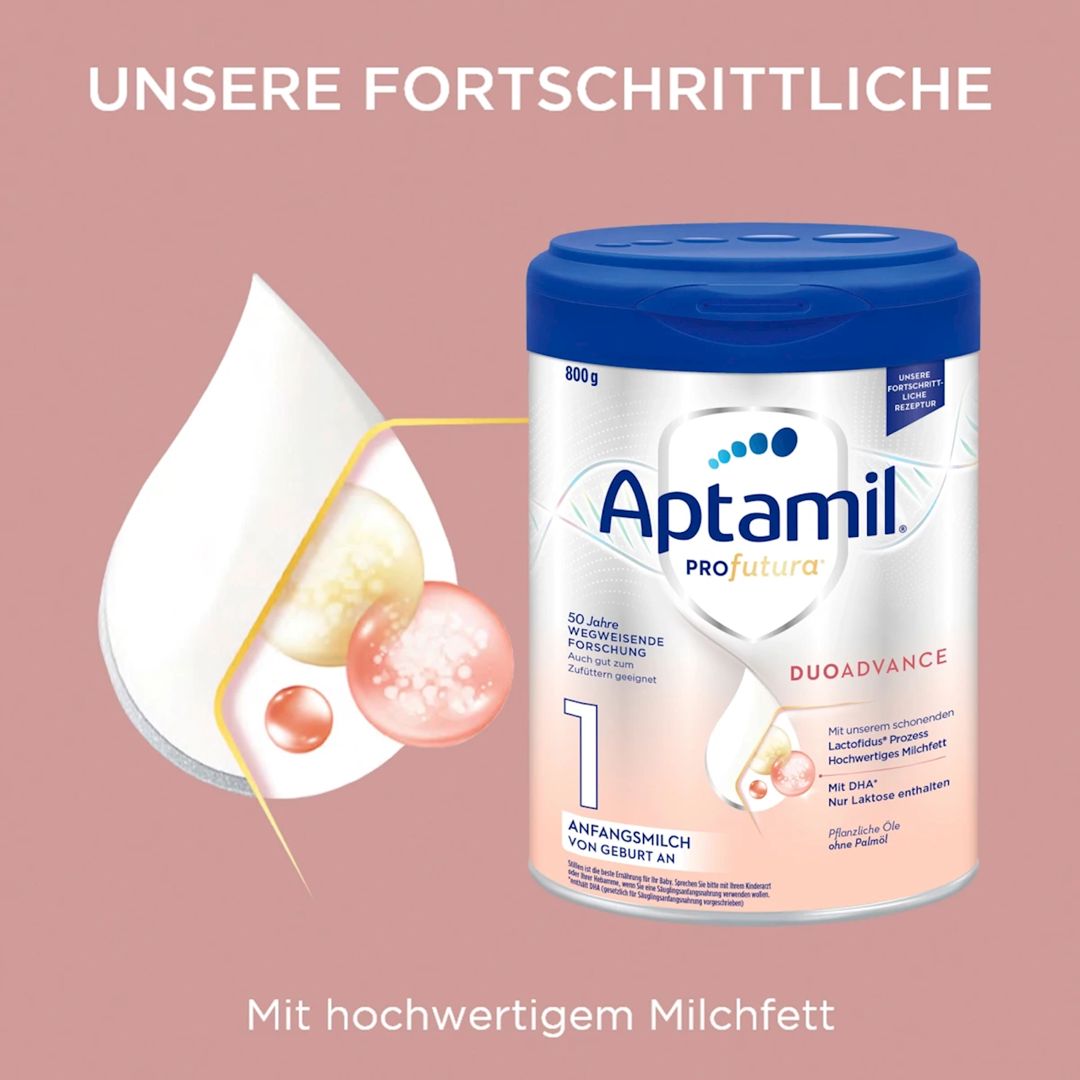 Quru südlü qatışıq Aptamil 1 Profutura Duo Advance, 0-6 ay, 800 q — Mallar, Bakı (2)