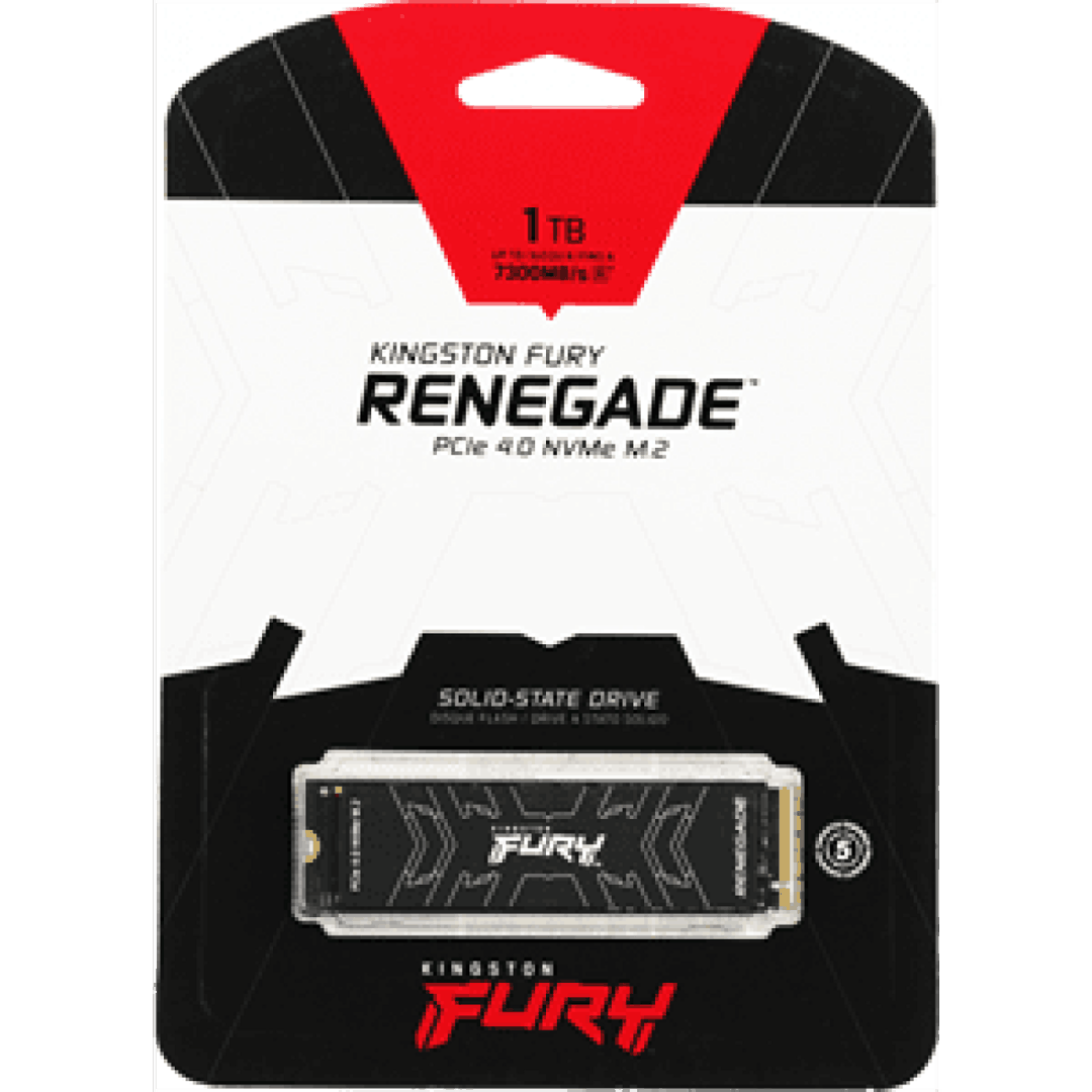 Kingston Fury Renegade 1TB PCIe 4.0 NVMe M.2 SSD SFYRS1000G — Sabit diskləri, Bakı