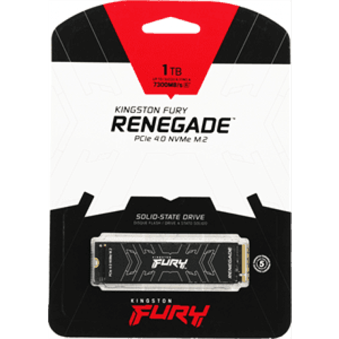 Kingston Fury Renegade 1TB PCIe 4.0 NVMe M.2 SSD SFYRS1000G — Almal — Sərt disklər