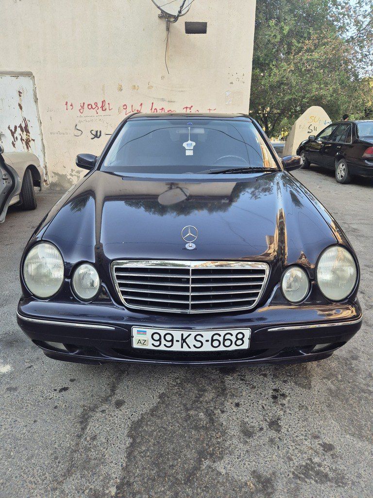 Mercedes E 240, 2.4 L, 2000 il, 296 000 km 99-KS-668 — Avtomobillər, Sumqayıt (7)