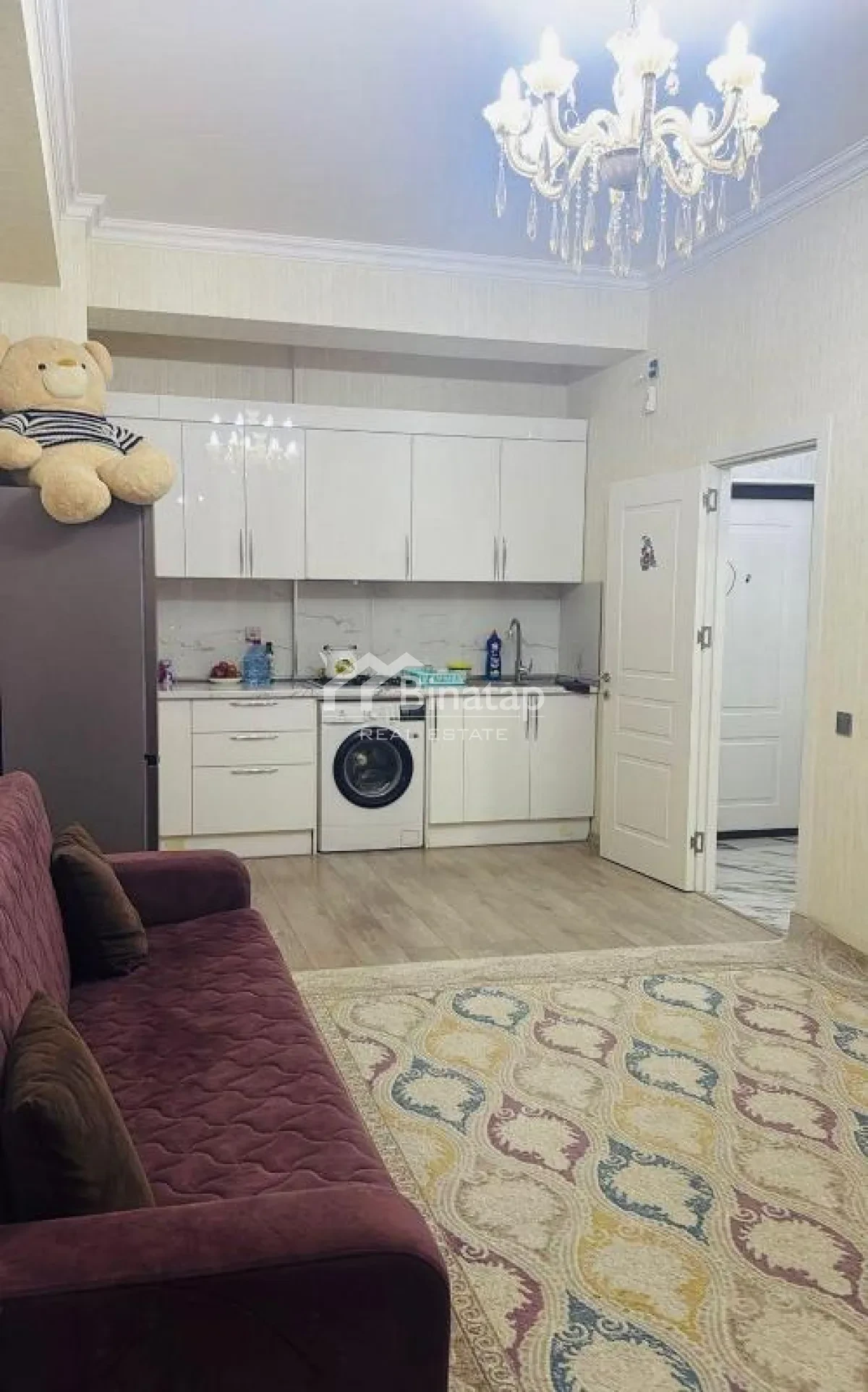 Satılır 2 otaqlı yeni tikili 45 m², Avtovağzal metrosu, Xırdalan şəhəri — Mənzil, Bakı (2)