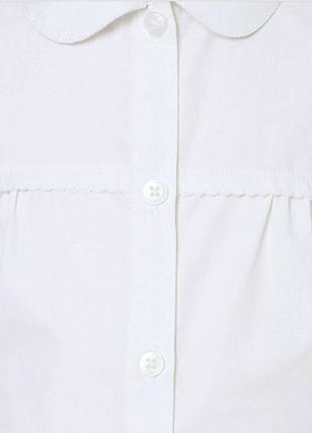 Qızlar üçün 2 ədədli məktəbli qısaqol köynək dəsti George school blouses, ağ, polyester/pambıq, ölçü 8-9 yaş — Mallar, Bakı (2)