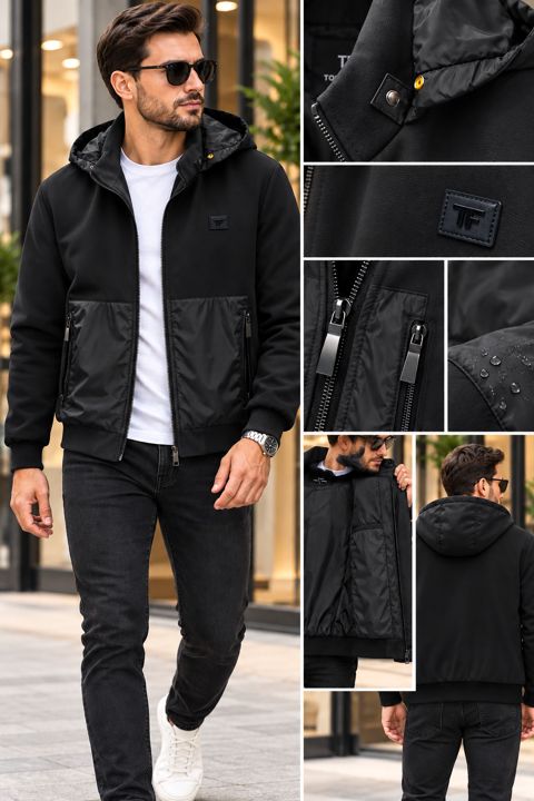 Kişilər üçün gödəkçə 43600805, qara, pambıq, ölçü 3XL — 55 ₼ · Bakı · Mallar Kişilər üçün gödəkçə 43600805, qara, pambıq, ölçü 3XL — Bakı