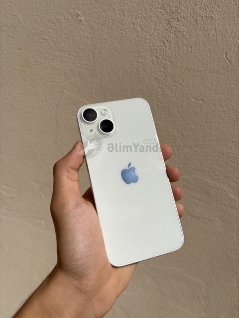 IPhone 14, 256 GB, Ağ, Face ID — Bakı
