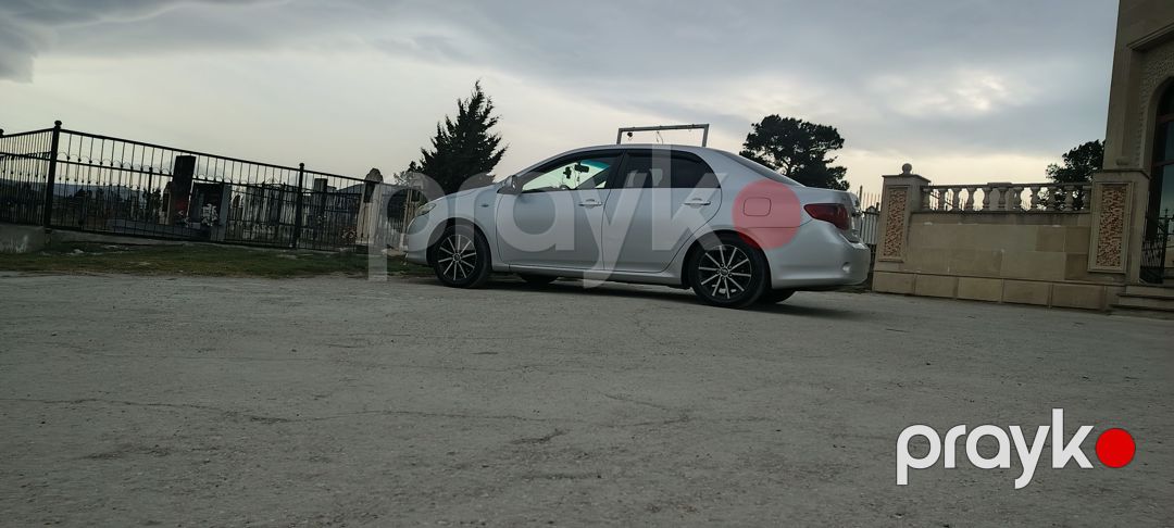 Toyota Corolla, gümüş rəng, istifadə olunmuş 77-HF-471 — Avtomobillər, Sumqayıt (7)