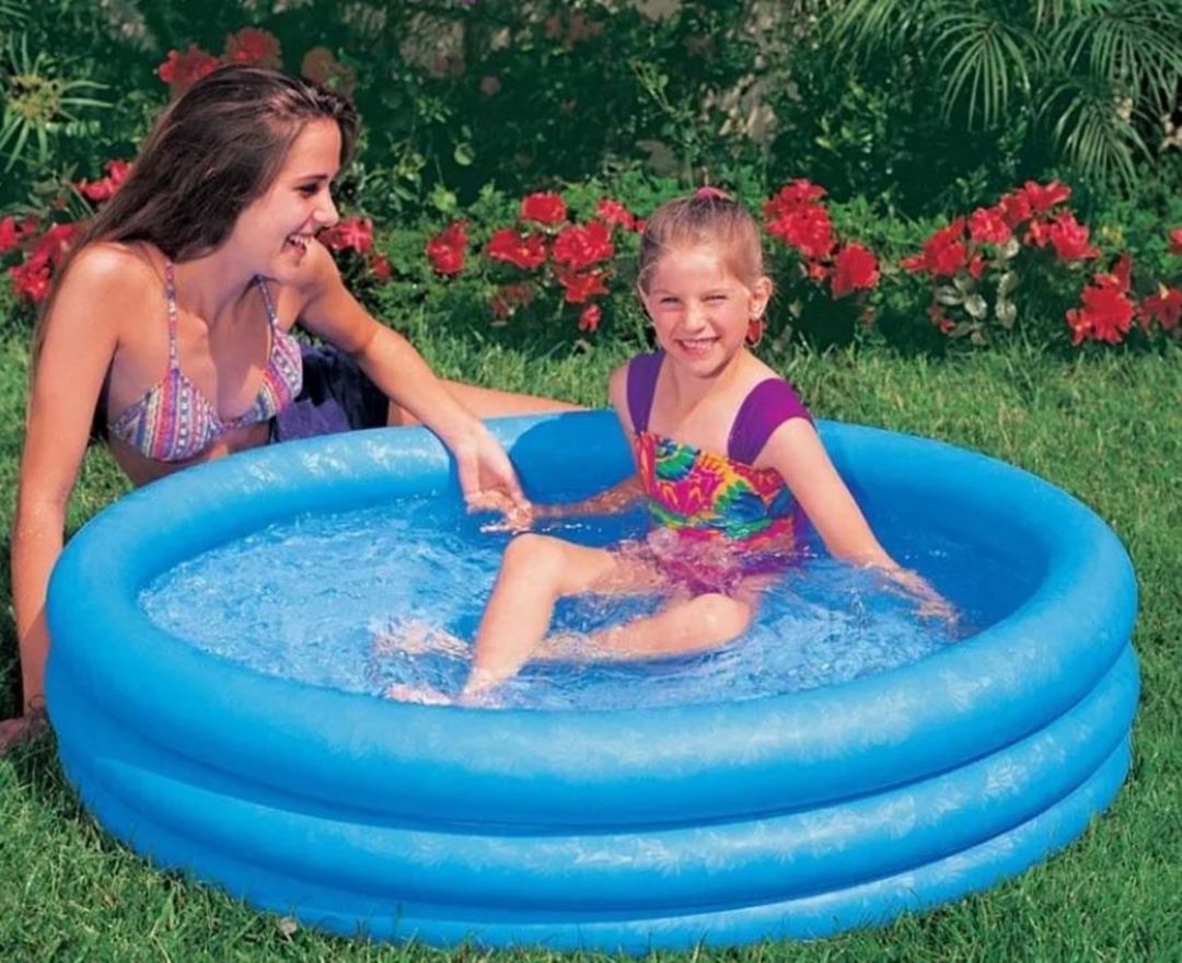Uşaqlar üçün şişmə hovuz Intex 59416, dairəvi, 114x25 sm, 156 l — Hovuzlar, Bakı (2)