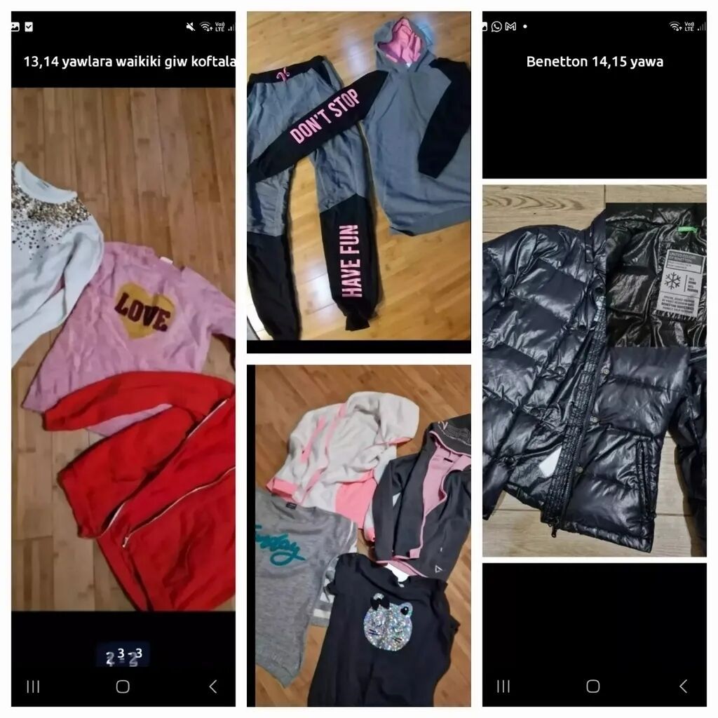 13–15 yaş üçün qız/gecim kolleksiyası – Waikiki, Benetton, OVS — Uşaq geyimi, Digah (6)