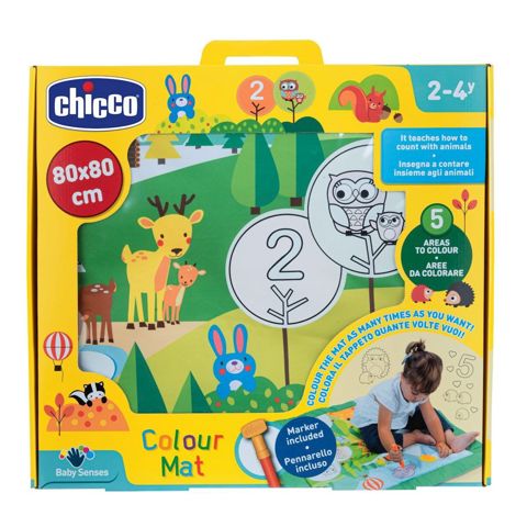Oyun xalçası Chicco, 80x80 sm — Bakı