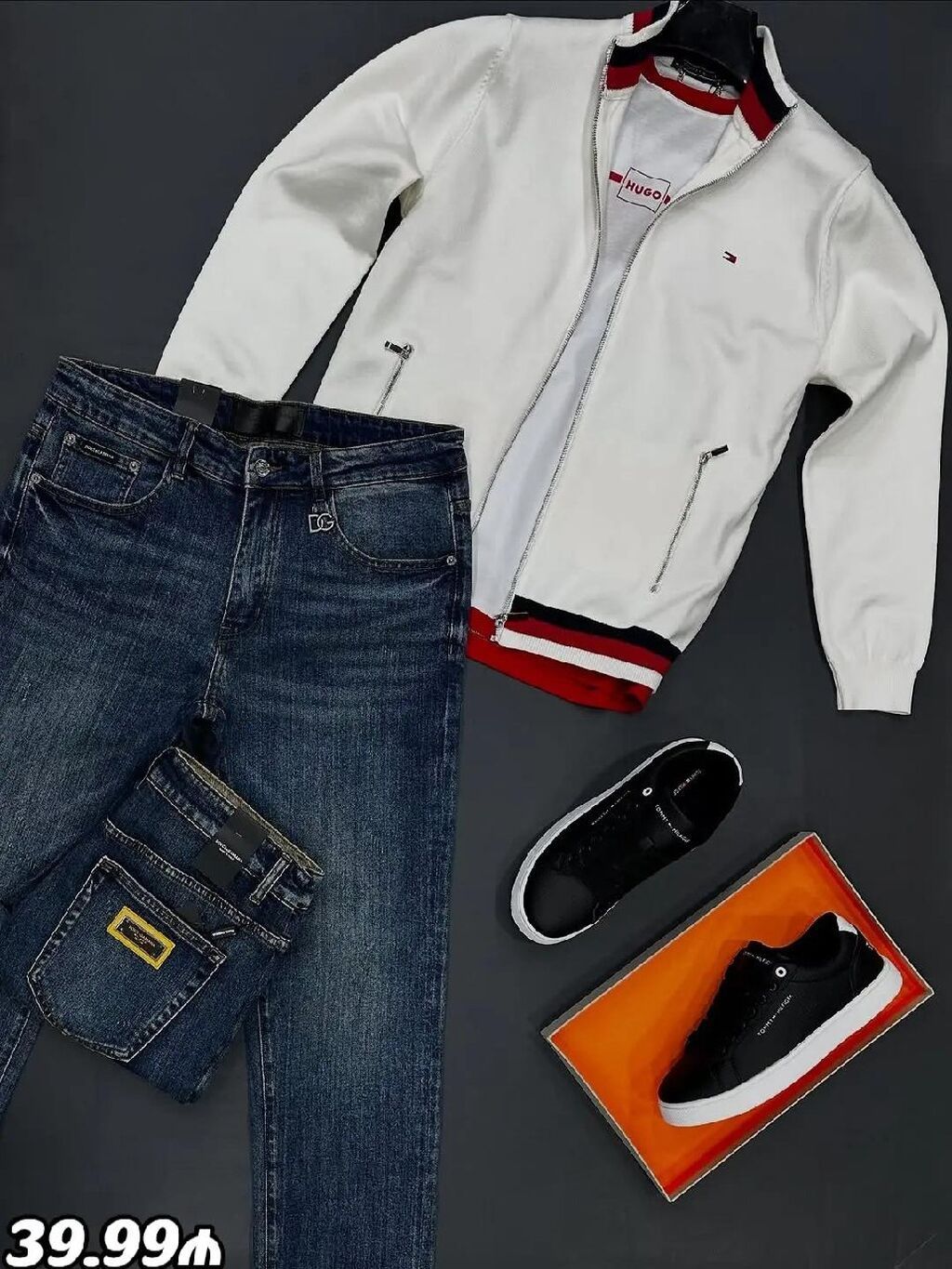 İdman dəsti, Tommy Hilfiger, rəng - Ağ — İdman geyimi, Bakı (2)