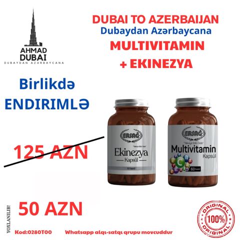 Ersag Exineziya və Multivitamin — Bakı
