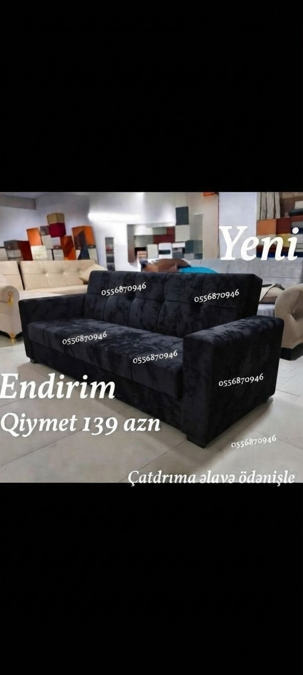 Divan, Yeni, Açılan, Bazalı, Parça, Ödənişli çatdırılma — Divanlər, Bakı (4)