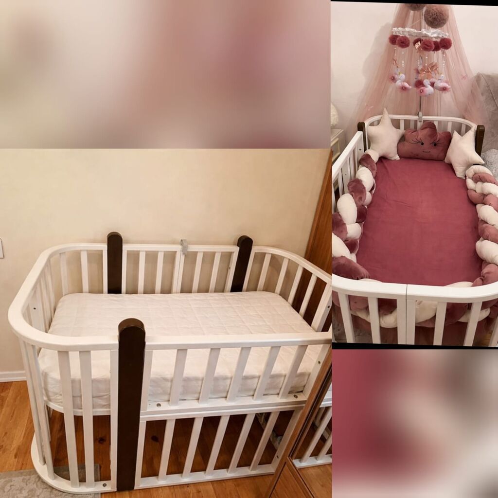 Dilək Transformer beşik 120 azn satilir. Çox az istifadə olunub, təmiz — Bəşikləri, Bakı