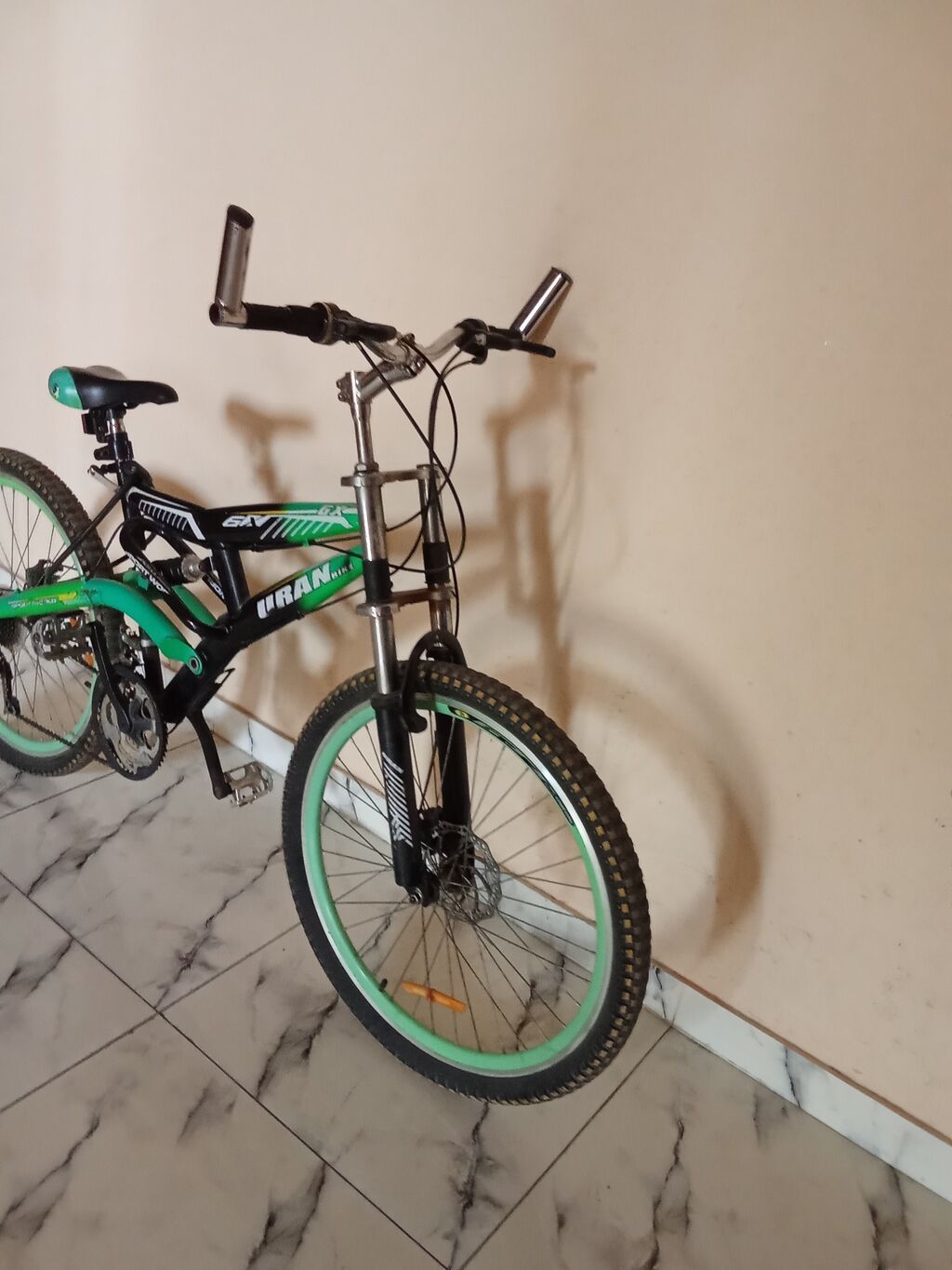 Uran Bike GX uşaq/yunior dağ velosipedi - Çərçivə: amortizatorlu — Uşaq velosipedləri, Bakı (2)