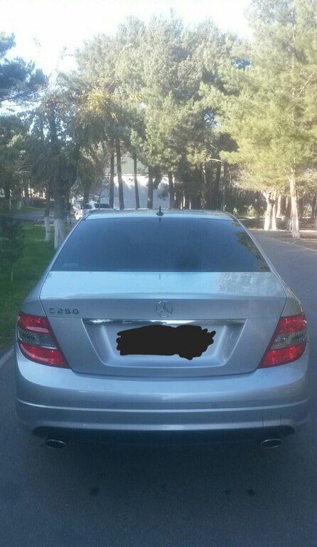 Mercedes C 230, 2.5 L, 2007 il, 91 000 km — Avtomobillər, Bakı (2)