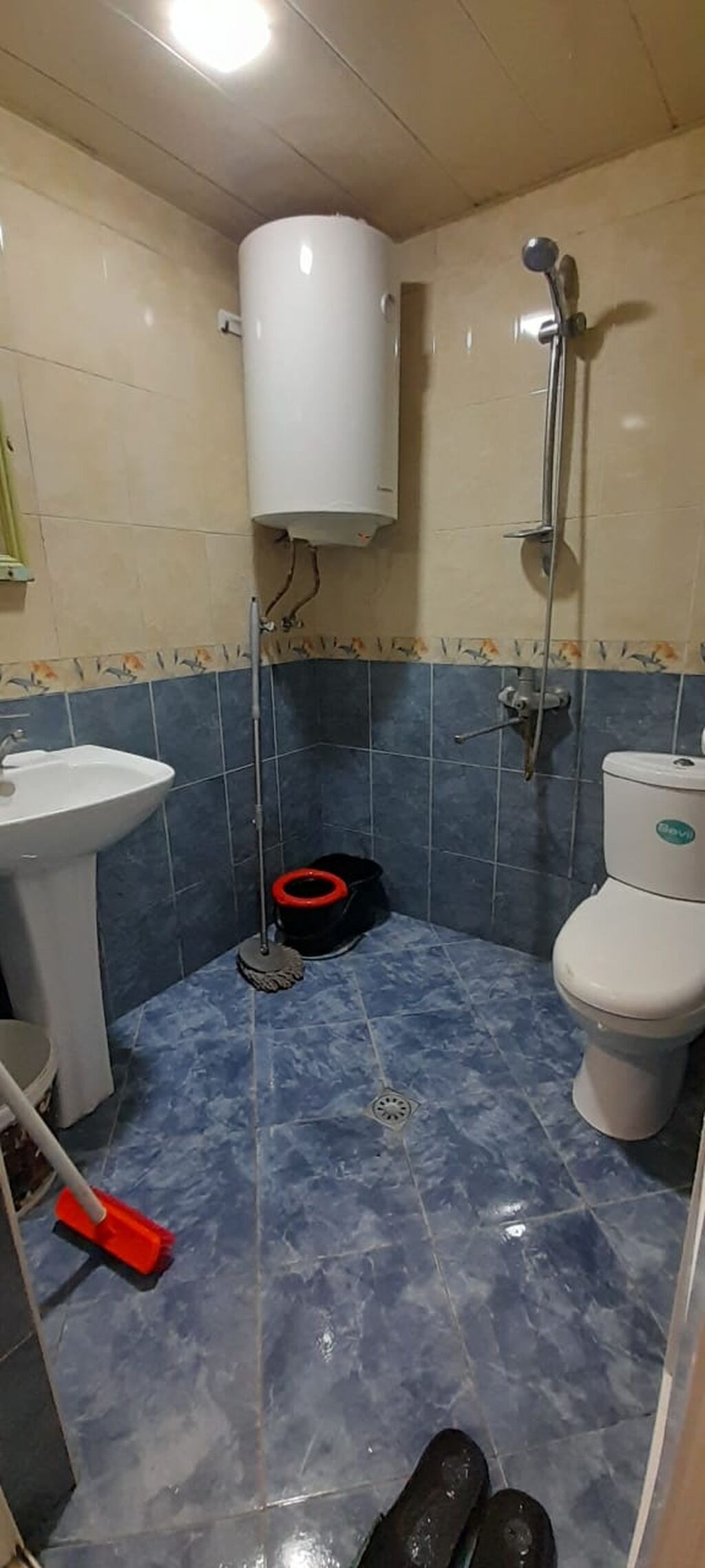 Abşeron Gencler şeherciyinde 1 otaqlı bina evi kiraye verilir qaz,su — Mənzil, Xırdalan (4)