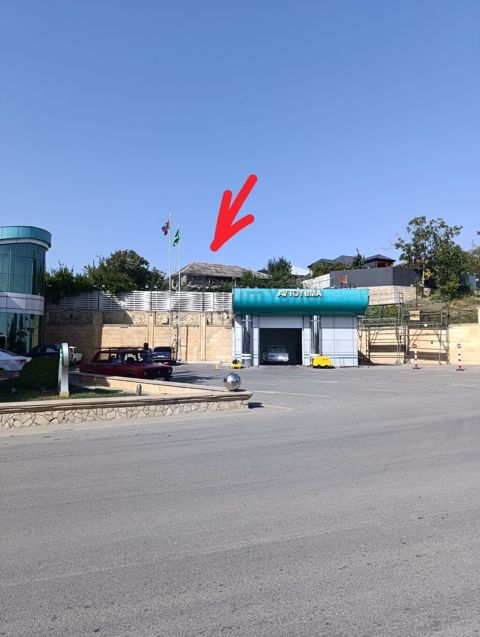 Şamaxı Rayonuda şeherin merkezinde — Şamaxı