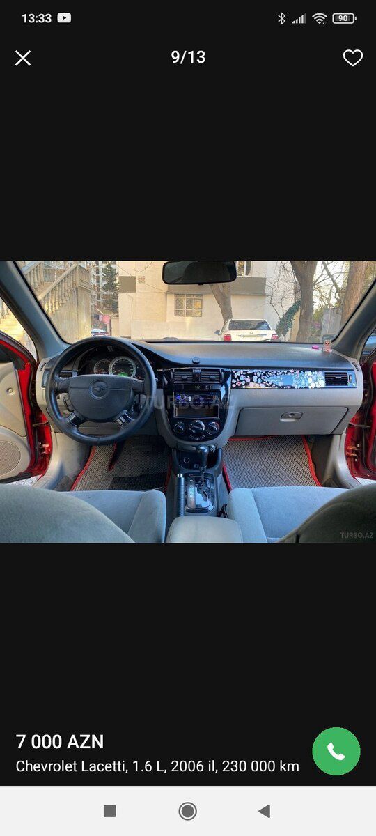 Chevrolet Lacetti, 2006 il 99-RZ-103 — Avtomobillər, Bakı (9)