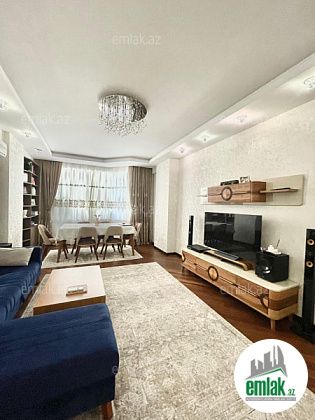 Satılır 3 otaqlı 121 m² yeni tikili Həzi Aslanov — Apartment