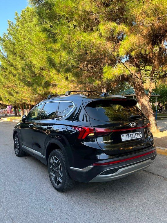 Hyundai Santa Fe, 1.6 L, 1.49 kWh, 2023 il, 69 000 km 77-QU-660 — Avtomobillər, Bakı (5)